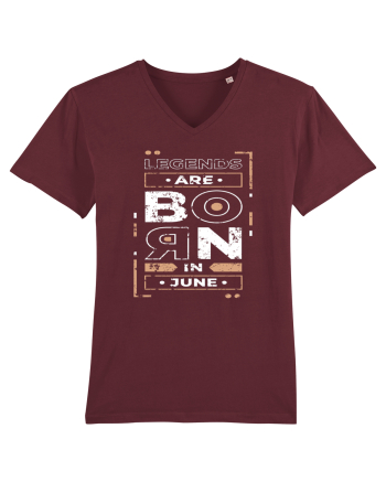 Legends Are Born In June Burgundy