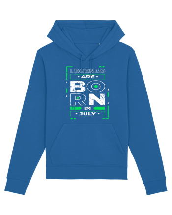 Legends Are Born In July Royal Blue