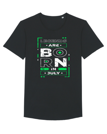 Legends Are Born In July Black