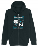 Legends Are Born In September Hanorac cu fermoar Unisex Connector