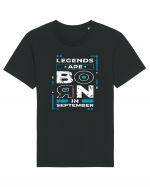 Legends Are Born In September Tricou mânecă scurtă Unisex Rocker