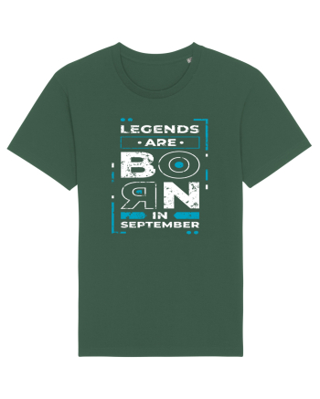 Legends Are Born In September Bottle Green