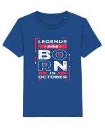 Legends Are Born In October Tricou mânecă scurtă  Copii Mini Creator