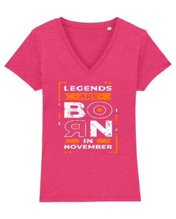 Legends Are Born In November Raspberry