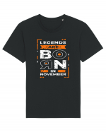 Legends Are Born In November Tricou mânecă scurtă Unisex Rocker