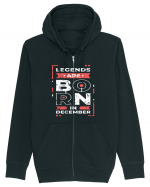 Legends Are Born In December Hanorac cu fermoar Unisex Connector