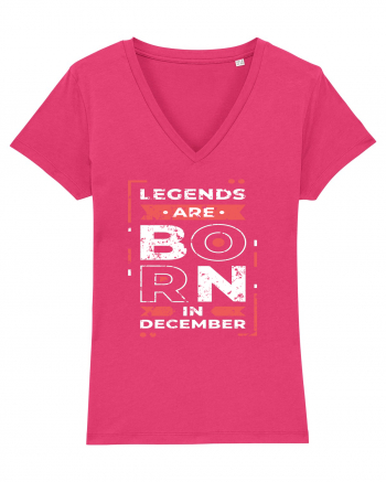 Legends Are Born In December Raspberry