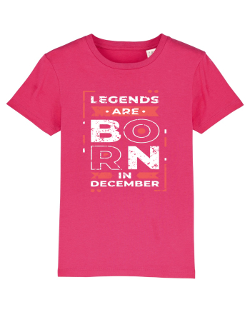Legends Are Born In December Raspberry