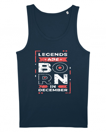 Legends Are Born In December Navy