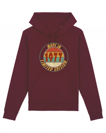 Made In 1977 Limited Edition Burgundy