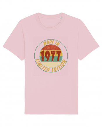 Made In 1977 Limited Edition Cotton Pink