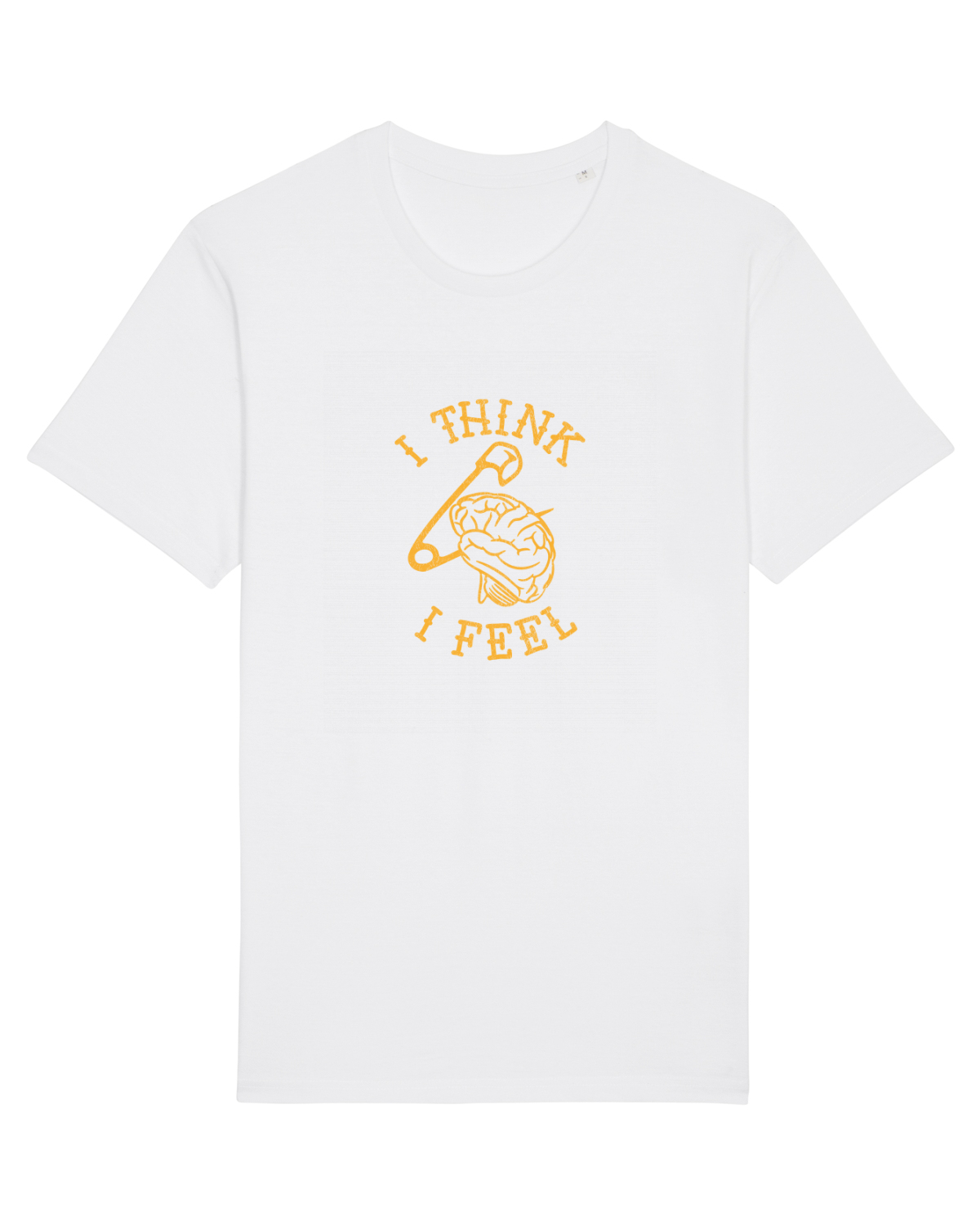 Tricou mânecă scurtă Unisex Rocker White