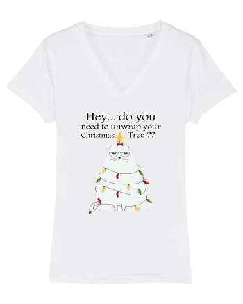 Do you need to unwrap your Christmas Tree? White