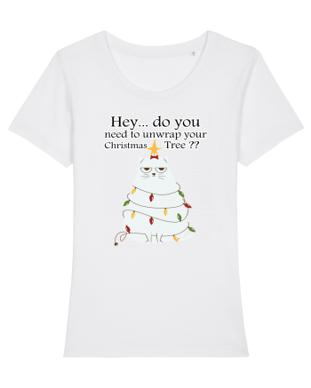Do you need to unwrap your Christmas Tree? White