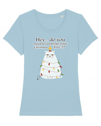 Do you need to unwrap your Christmas Tree? Sky Blue