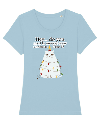 Do you need to unwrap your Christmas Tree? Sky Blue