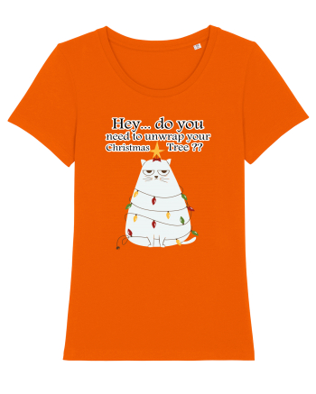 Do you need to unwrap your Christmas Tree? Bright Orange