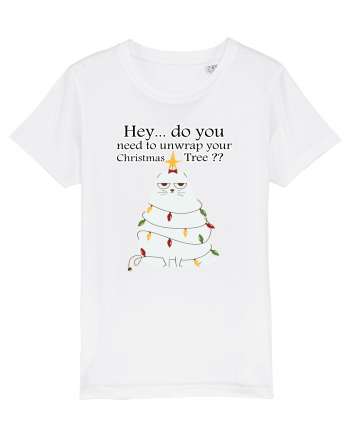 Do you need to unwrap your Christmas Tree? White