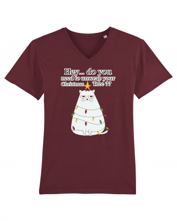 Do you need to unwrap your Christmas Tree? Burgundy