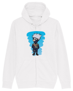 NARUTO - Kakashi Blue (chibi) Hanorac cu fermoar Unisex Connector