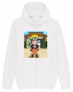 NARUTO - Naruto in Konoha (chibi) Hanorac cu fermoar Unisex Connector