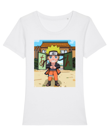 NARUTO - Naruto in Konoha (chibi) White