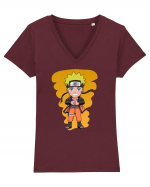 NARUTO - Naruto Orange (chibi) Tricou mânecă scurtă guler V Damă Evoker