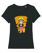 NARUTO - Naruto Orange (chibi) Tricou mânecă scurtă guler larg fitted Damă Expresser