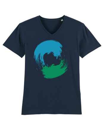 Color Wheel - blue-green French Navy