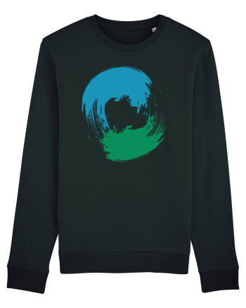 Color Wheel - blue-green Black