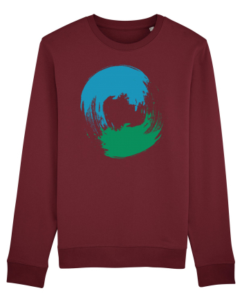 Color Wheel - blue-green Burgundy