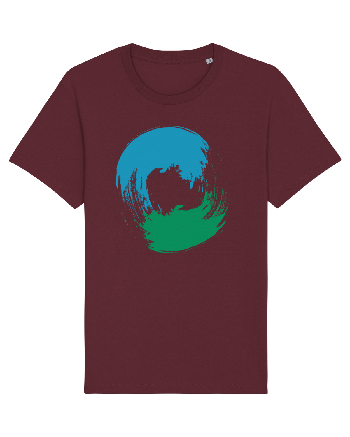 Tricou mânecă scurtă Unisex Rocker Burgundy