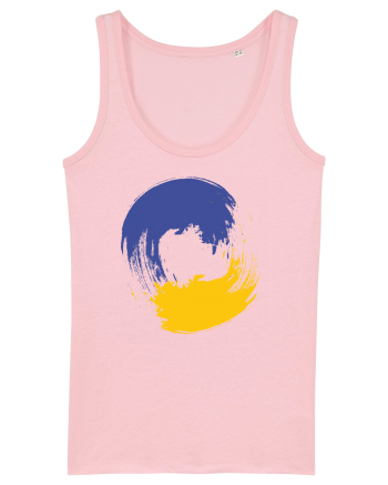 Color Wheel - blue&yellow Cotton Pink