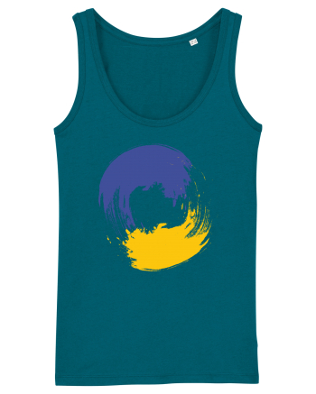 Color Wheel - blue&yellow Ocean Depth