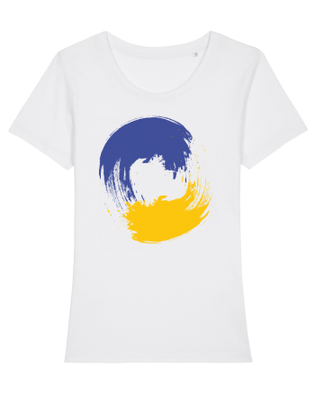 Color Wheel - blue&yellow White