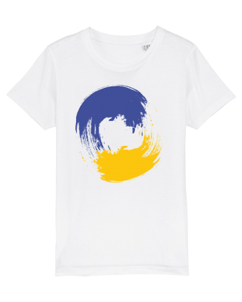 Color Wheel - blue&yellow White