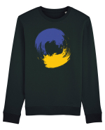 Color Wheel - blue&yellow Bluză mânecă lungă Unisex Rise