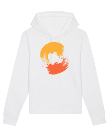 Color Wheel - orange&red White