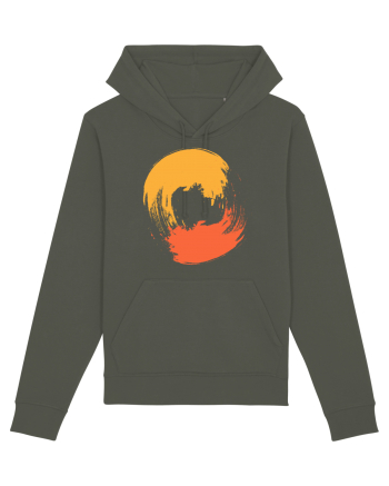 Color Wheel - orange&red Khaki