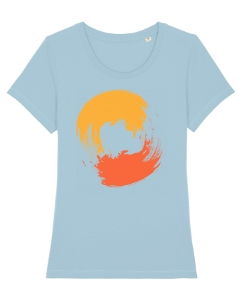 Color Wheel - orange&red Sky Blue
