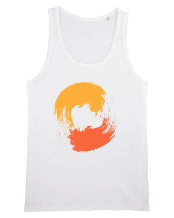 Color Wheel - orange&red White