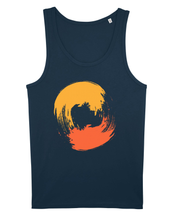 Color Wheel - orange&red Navy