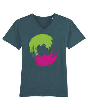 Color Wheel - green&purple Stargazer