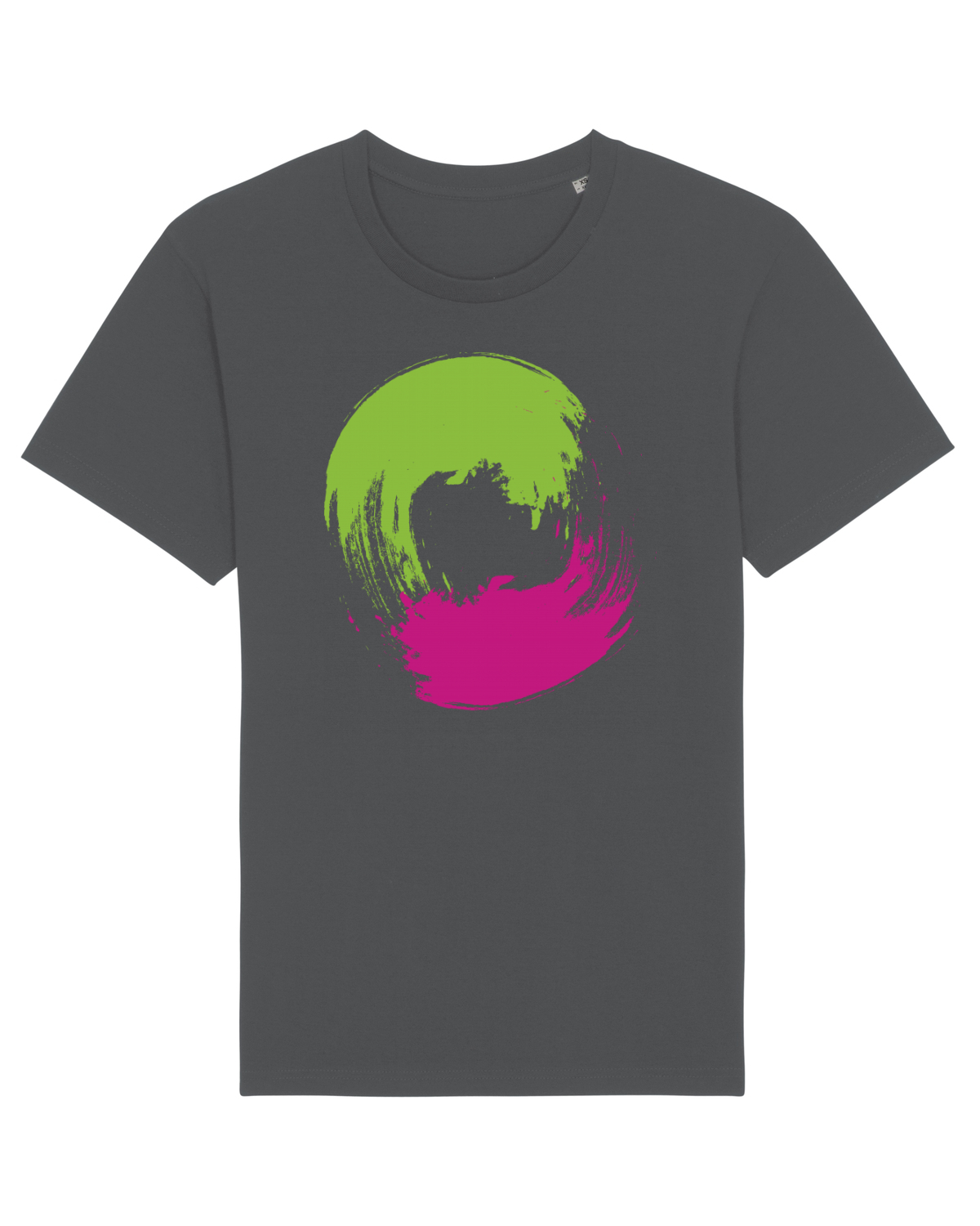 Tricou mânecă scurtă Unisex Rocker Anthracite