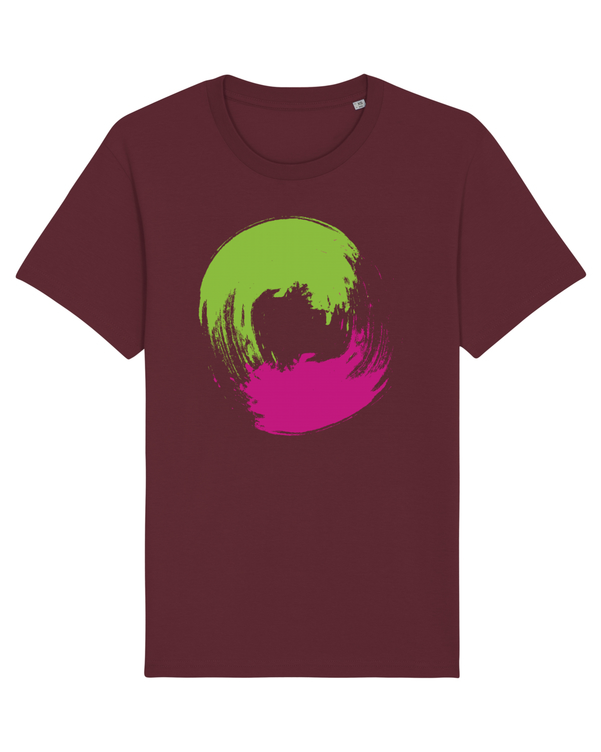 Tricou mânecă scurtă Unisex Rocker Burgundy