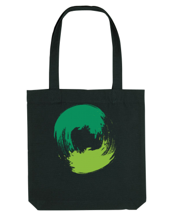 Color Wheel - green&green Black