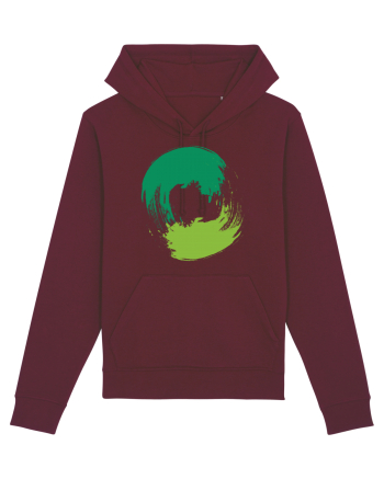 Color Wheel - green&green Burgundy
