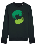 Color Wheel - green&green Bluză mânecă lungă Unisex Rise