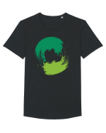 Color Wheel - green&green Tricou mânecă scurtă guler larg Bărbat Skater