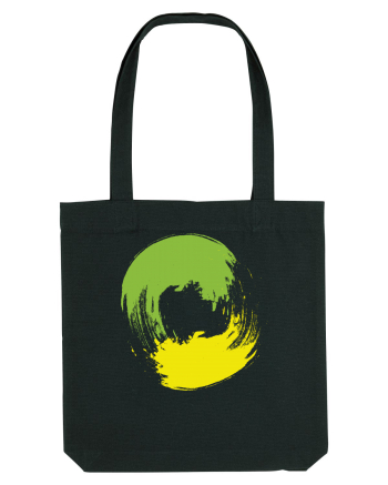 Color Wheel - green&yellow Black